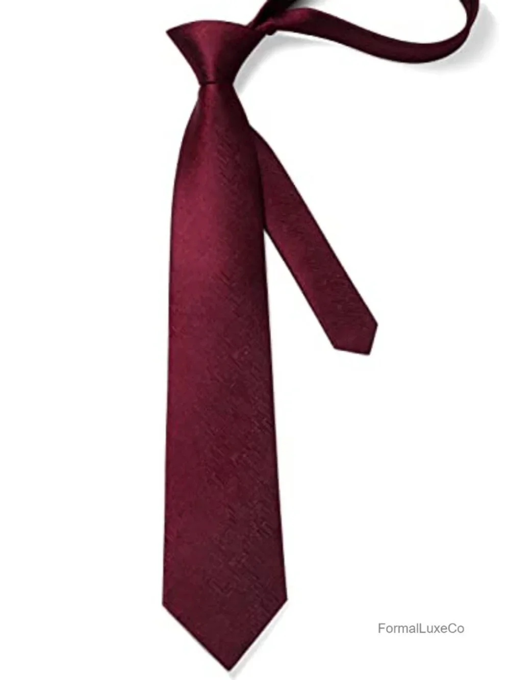 Mens Tie & Pocket Square Set Houndstooth Business Formal Wedding Linen Silk